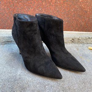 Black Suede Ankle Boots